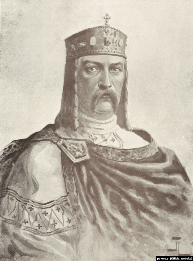 The image of Prince Volodymyr the Great of Kyiv in the second edition of Mykola Arkas's "History of Ukraine-Rus" published in Krakow, 1912 