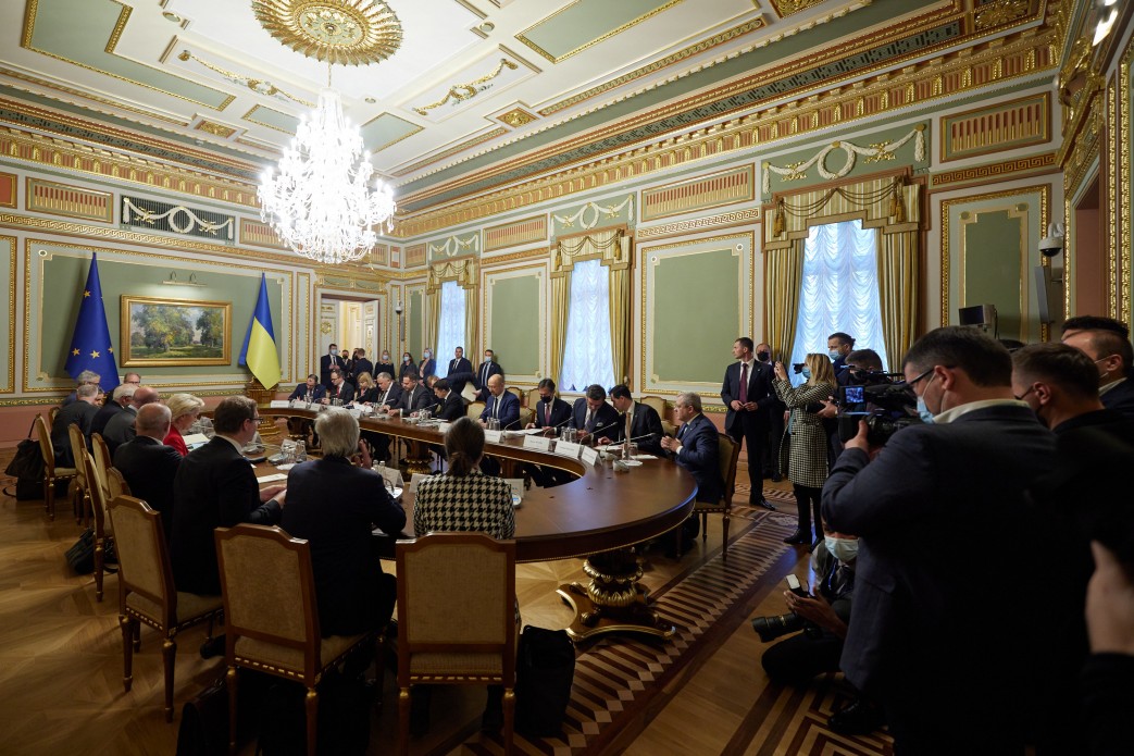The 23rd Ukraine-European Union Summit in Kyiv. Photo: president.gov.ua ~