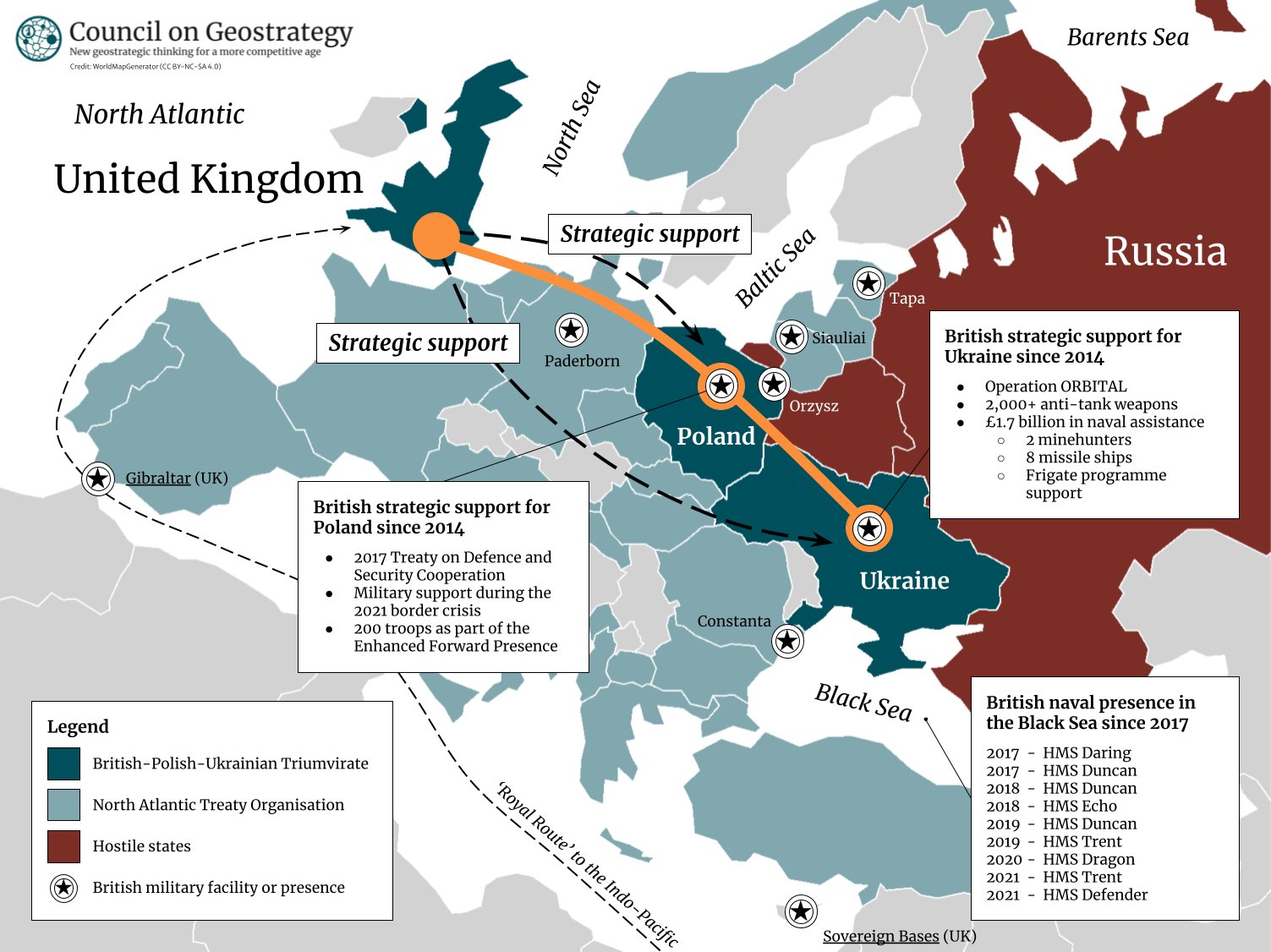 UK POland Ukraine alliance