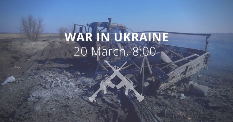 russia's invasion of ukraine day 25 - march 20, 2022 report
