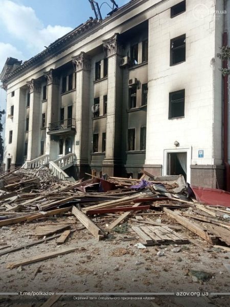 I Was Inside When The Russians Bombed Mariupol Drama Theater Survivor 