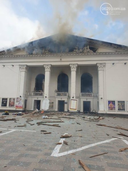 I Was Inside When The Russians Bombed Mariupol Drama Theater Survivor 