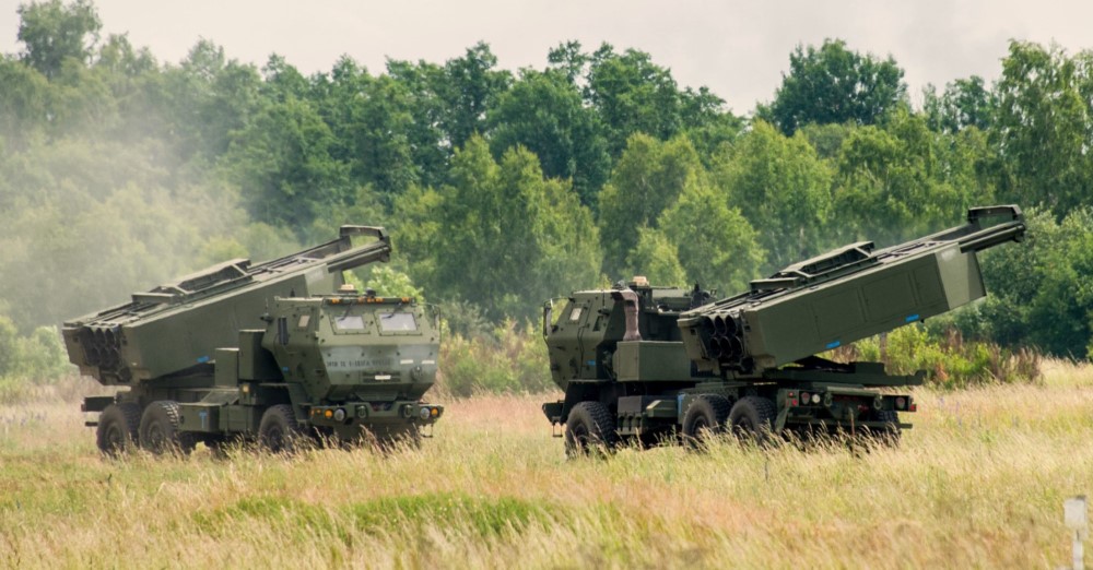 M142 High Mobility Artillery Rocket System (HIMARS) vehicles (Source: US Army/Markus Rauchenberger)