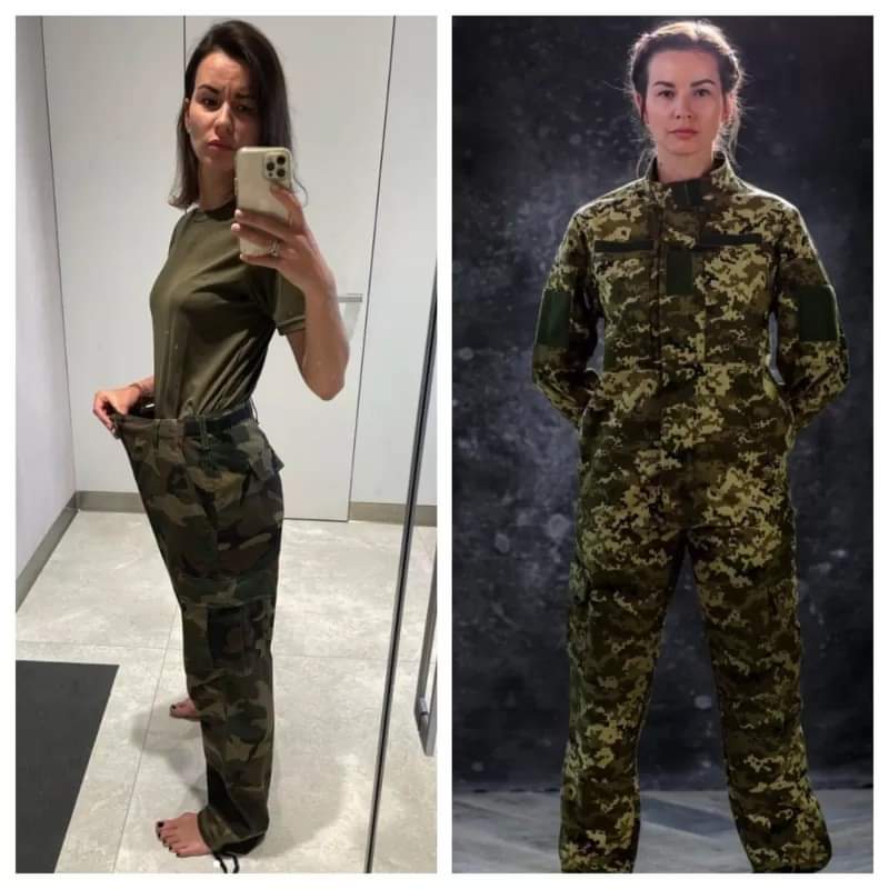 Ukrainian servicewomen get their first-ever standard military