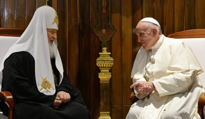 Pope Francis Ukraine war Kirill russia