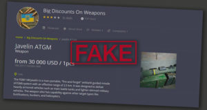 russian fake ad on darknet