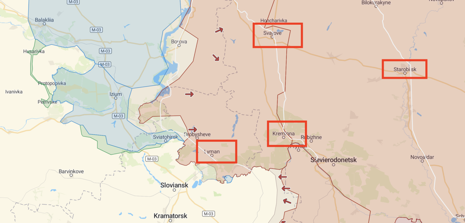 Карта сватово луганской области подробная с городами