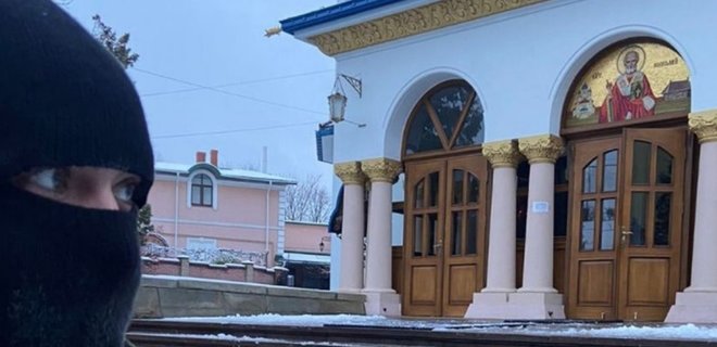 SBU raids a monastery of the Ukrainian Orthodox Church