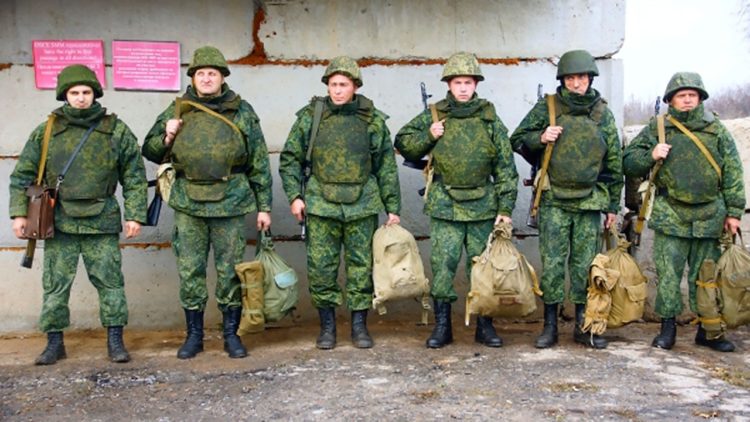 russian conscripts surrender