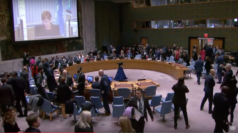 un security council open debate