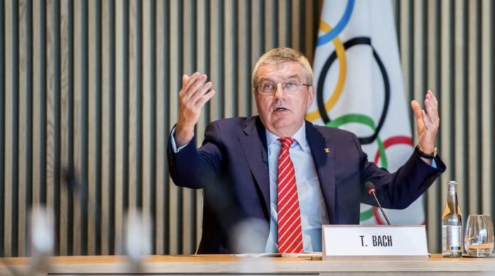 ioc president thomas bach strong critisizm ukraine noc olympics 2024 boycott