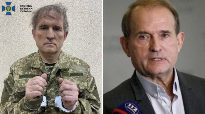 detained ukraine traitor viktor medvedchuk