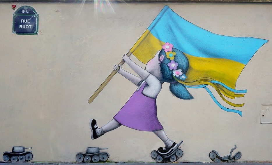 Ukraine mural