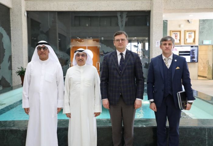 ukraine foreign minister kuleba state of kuwait official visit ukraine reconstruction