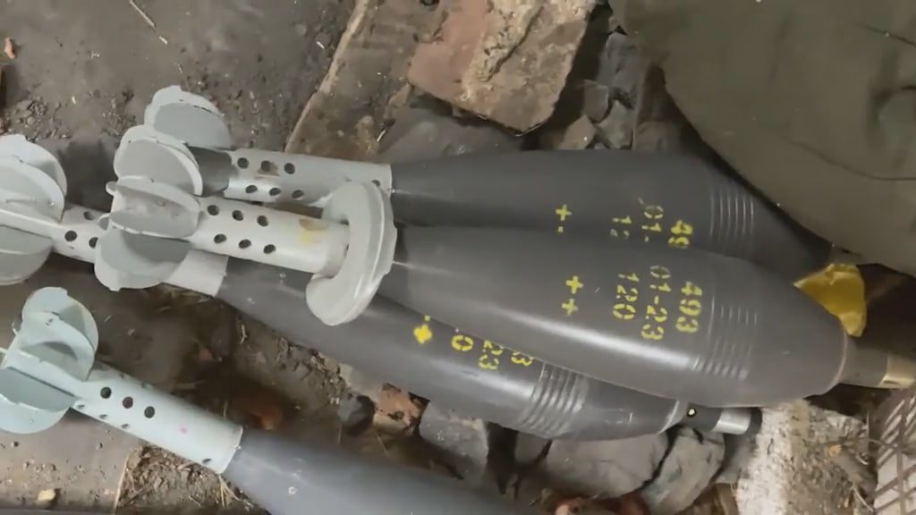 120mm Mortar Shell