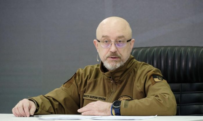 ukraine defense minister oleksiy reznikov 11 ramstein meeting russia approaching nuremberg 2