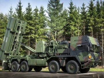 germany sends ukraine iris-t slm air defense system