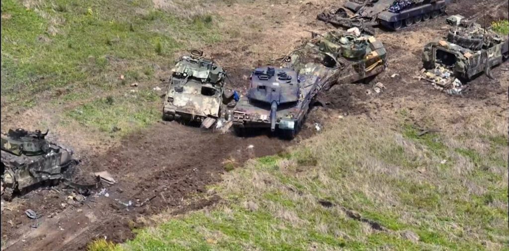 Leopard tanks in Ukraine