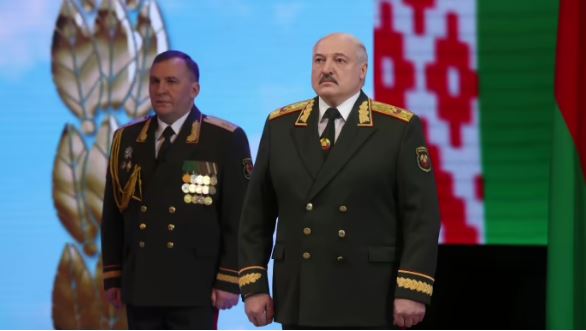 Lukashenka Khrenin Belarus president defense minister