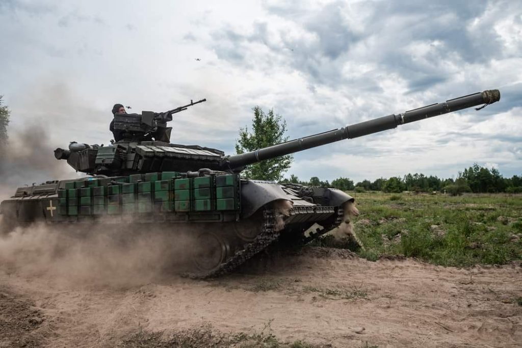 Ukraine's counteroffensive tanks