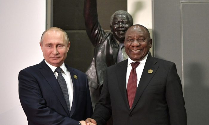 Putin Ramaphosa BRICS