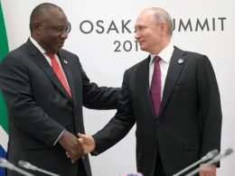 Ramaphosa putin south africa