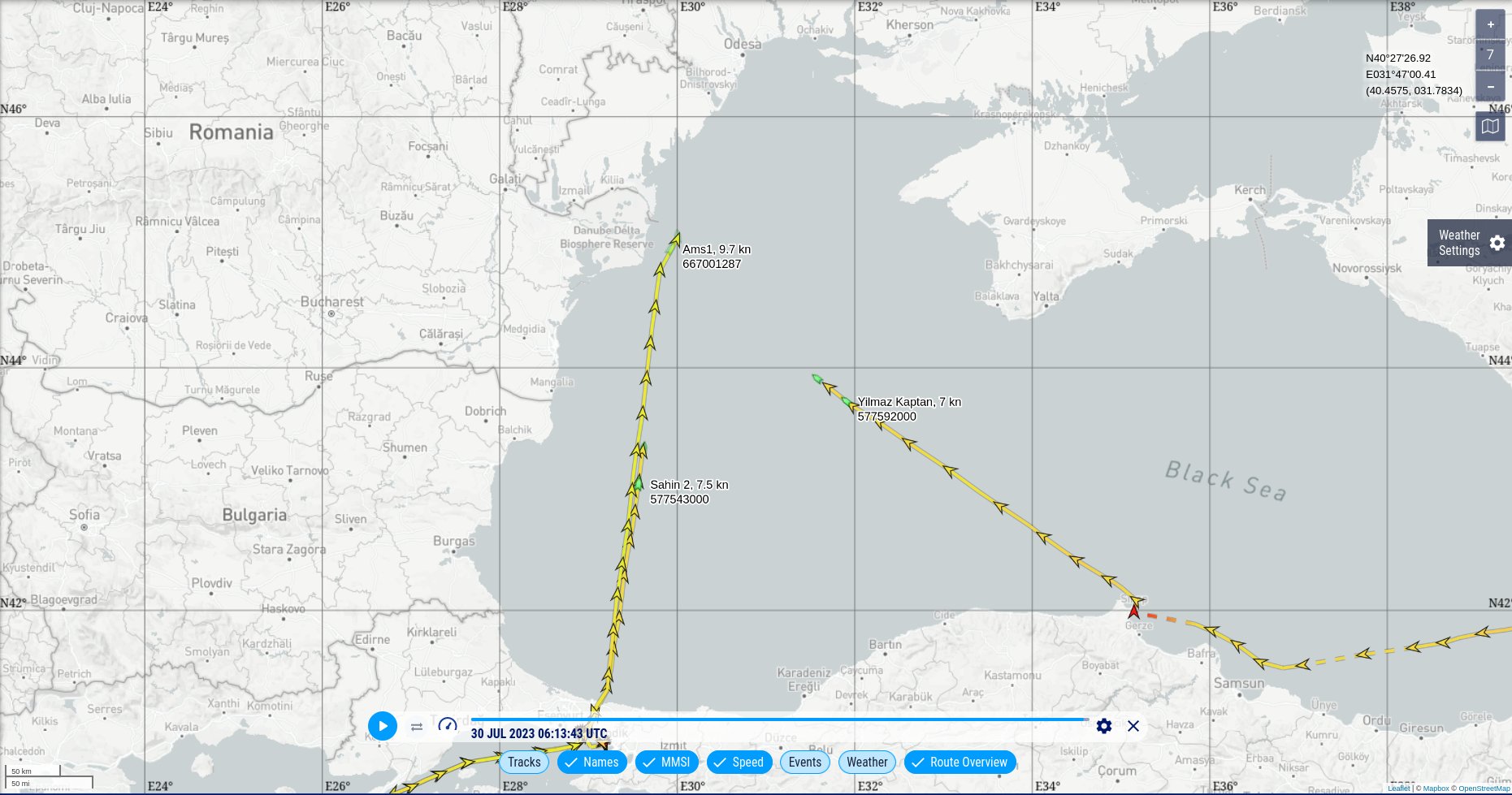 naval blockade Russia black sea