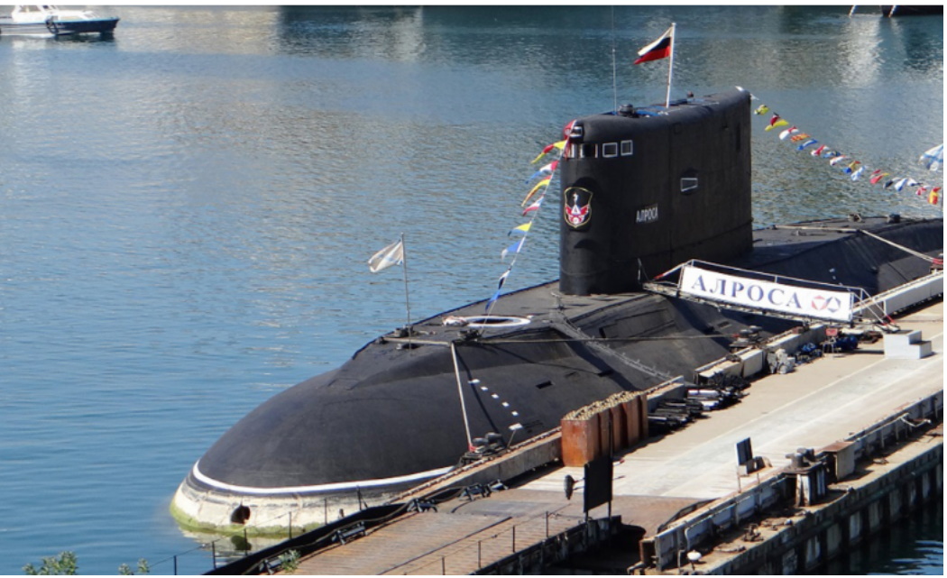 The “Alrosa” submarine. Source: Ukrainska Pravda