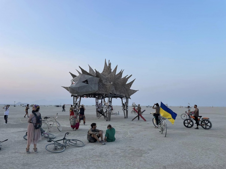 The Burning Man 2023, Source: Oleksandr Slobodianyk 