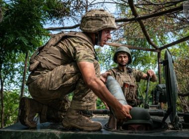 Ukrainian soldiers