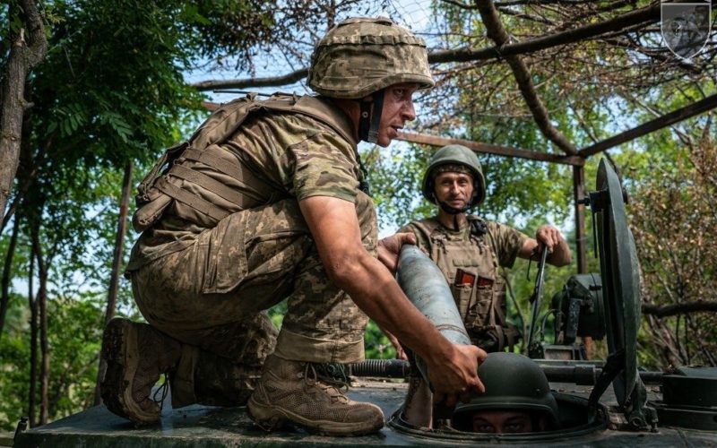 Ukrainian soldiers
