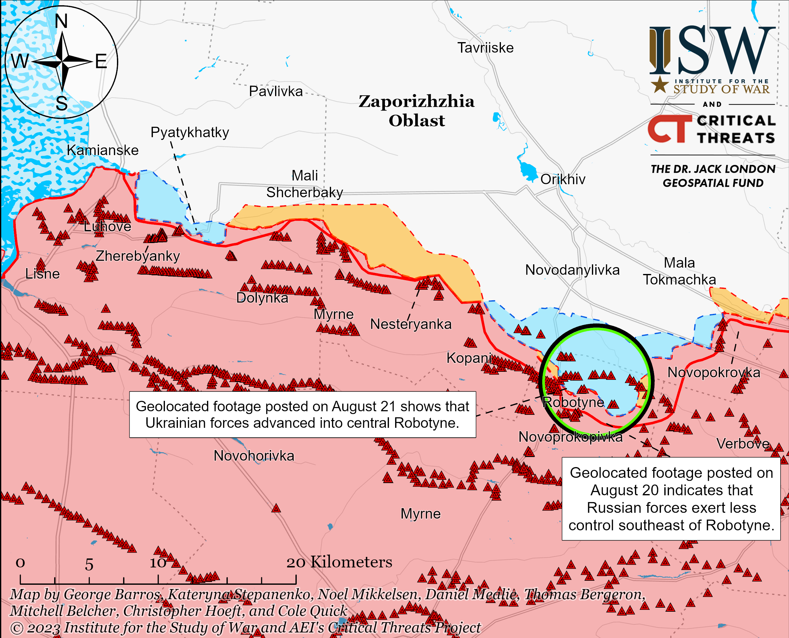ISW: Ukrainian forces make tactically significant advances near Robotyne - Euromaidan Press