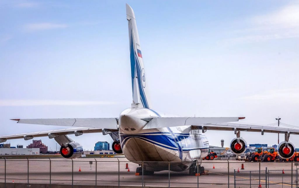Ruslan in canada plane Russian confiscation Ukraine