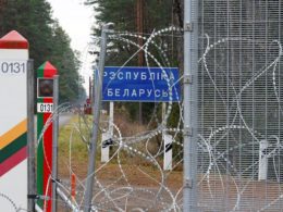 Belarusian Lithuanian border