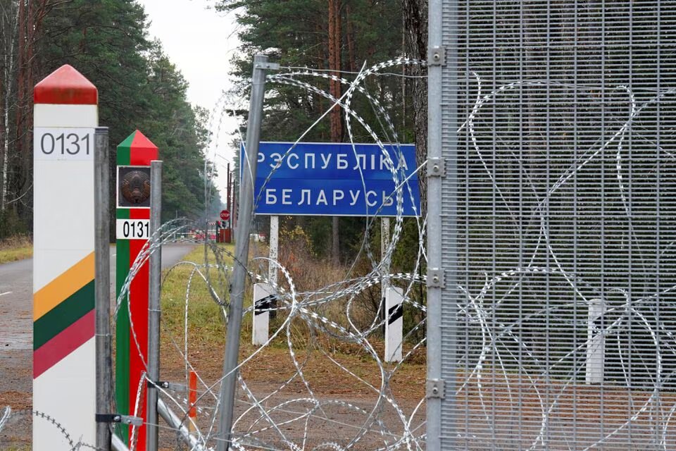 Belarusian Lithuanian border
