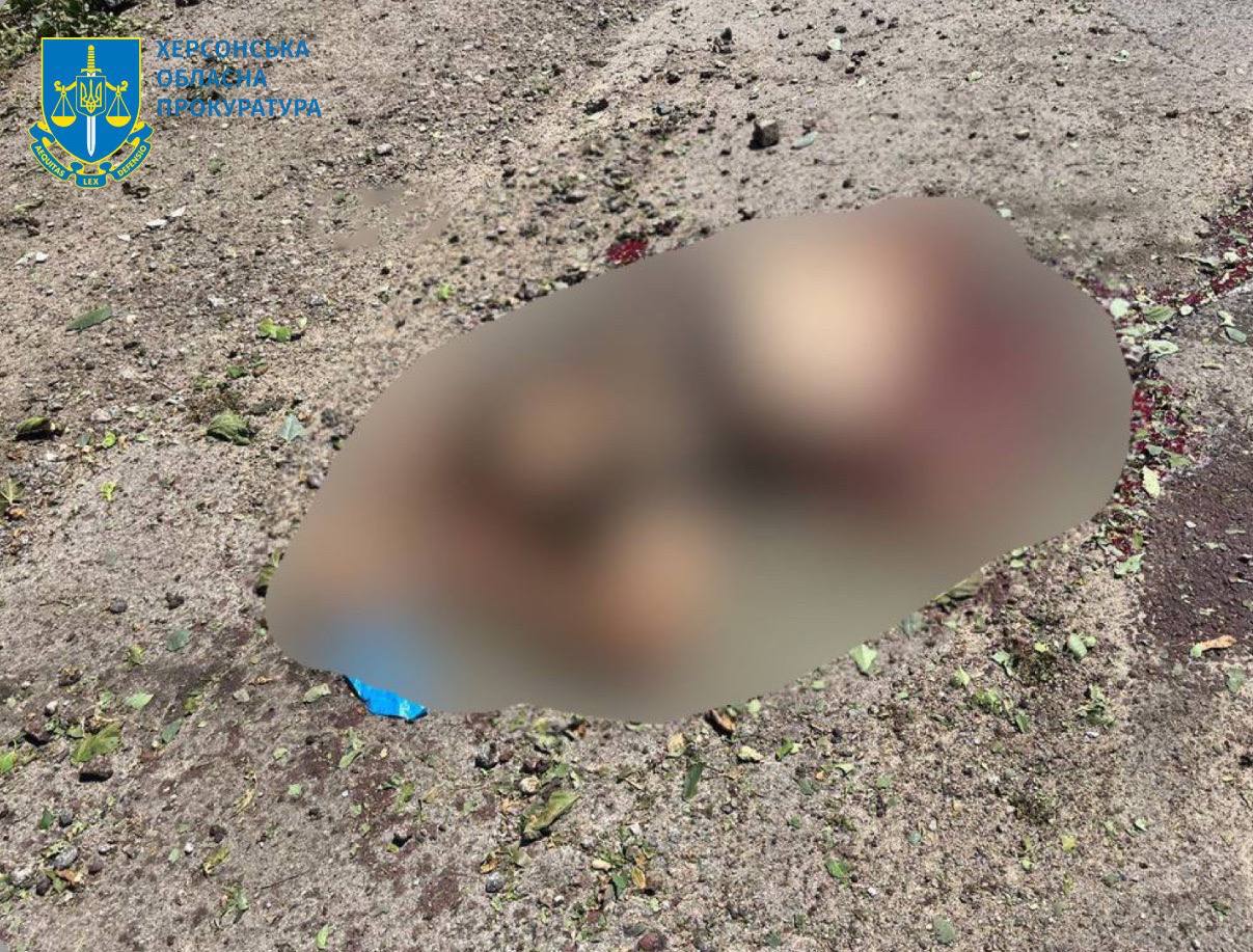 civilian killed kherson oblast