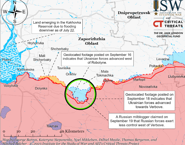 ISW: Ukraine might breach the main Russian defensive line in western ...