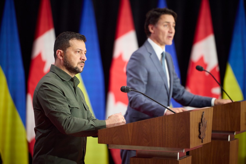 Canada Trudeau Ukraine zelenskyy