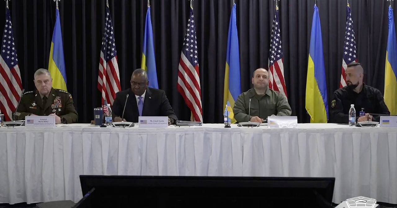 Ramstein meeting umerov Ukraine