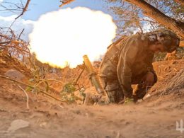 Ukrainian soldier