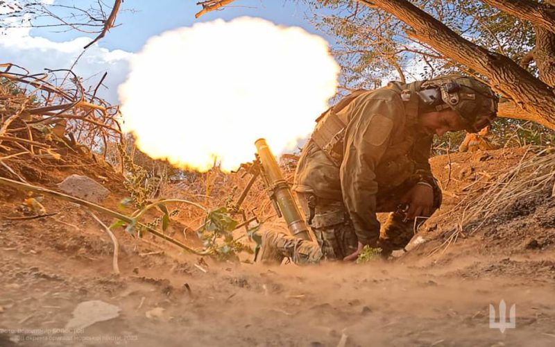 Ukrainian soldier