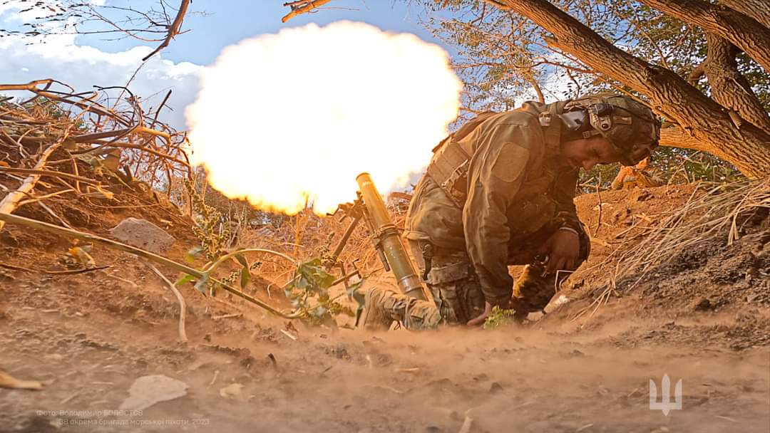 Ukrainian soldier