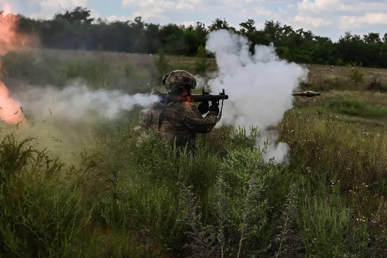 Ukrainian soldier