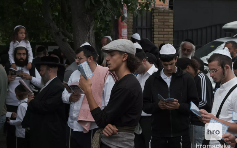 hasidic jews ukraine new year