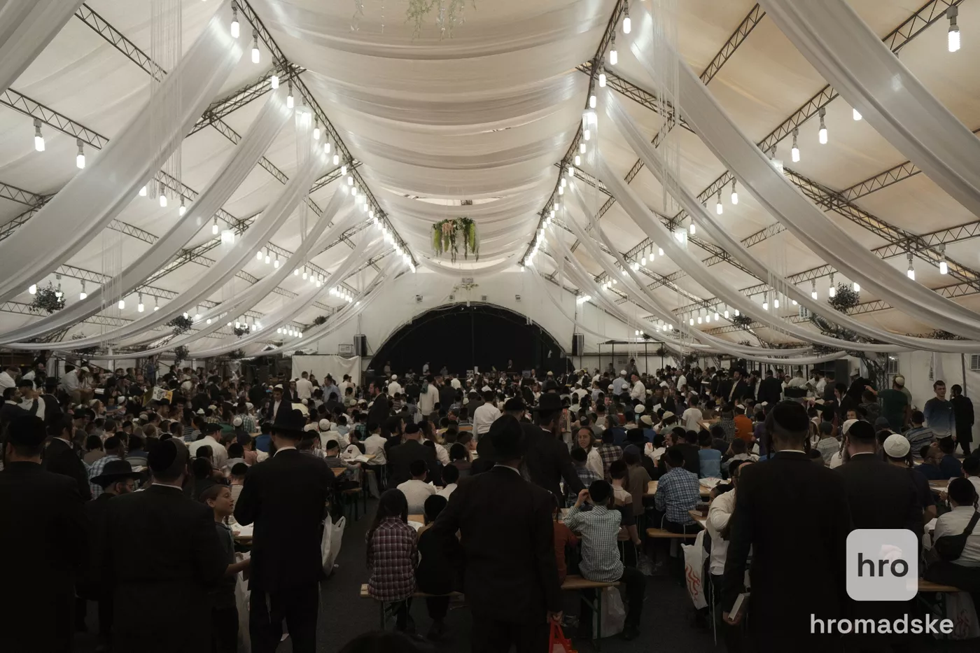 hasidic jews ukraine new year