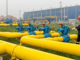 Ukrainian gas transit system