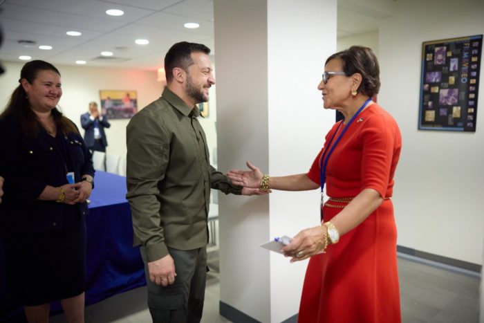 Zelenskyy and Pritzker