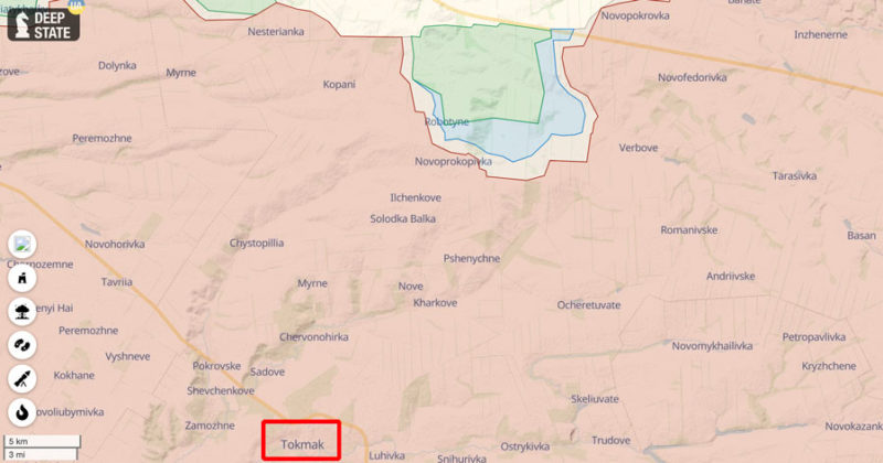 British intel: Russia fortifies Zaporizhzhia's Tokmak, fearing ...