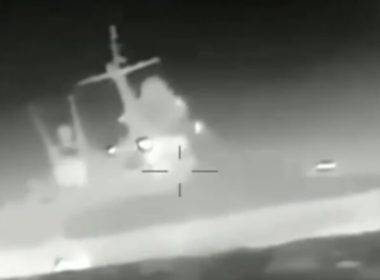 ukrainian drone attacks russian ship