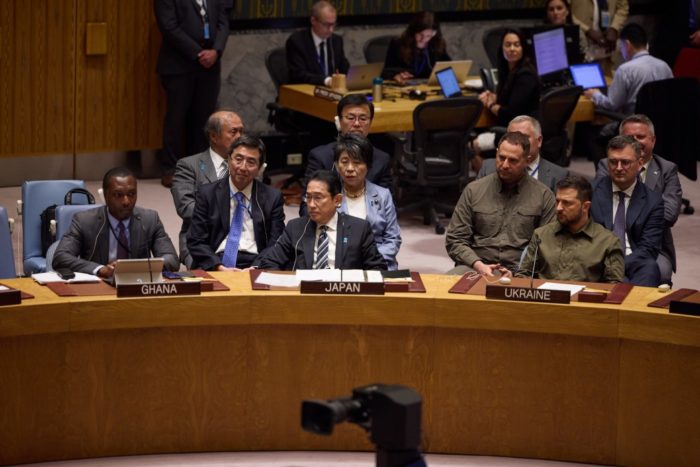 Zelenskyy at UN Sec Council 